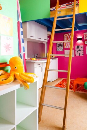 Children's area - Popart Studio atypical - City Center - 2 Guests (Angers)