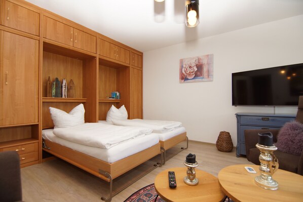 1 habitación, wifi y ropa de cama