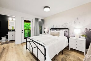 2 slaapkamers, een strijkplank/strijkijzer, gratis wifi, beddengoed