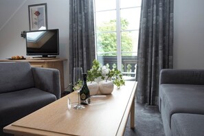 Chambre Deluxe double, balcon | Accès au Wi-Fi (inclus)