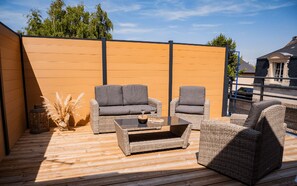 Terrace/patio - The "Baie Marine" Apartments: Discover the Bay of Somme. (Le Crotoy)