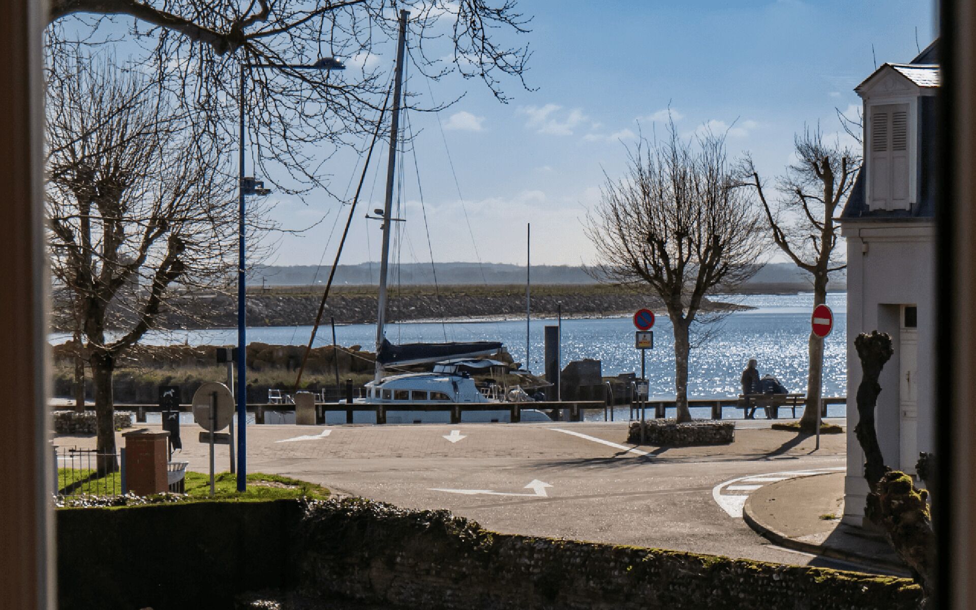 Vue depuis l’hébergement