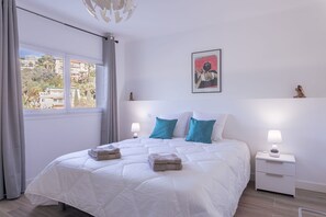 1 chambre, fer et planche à repasser, lit parapluie, Wi-Fi gratuit