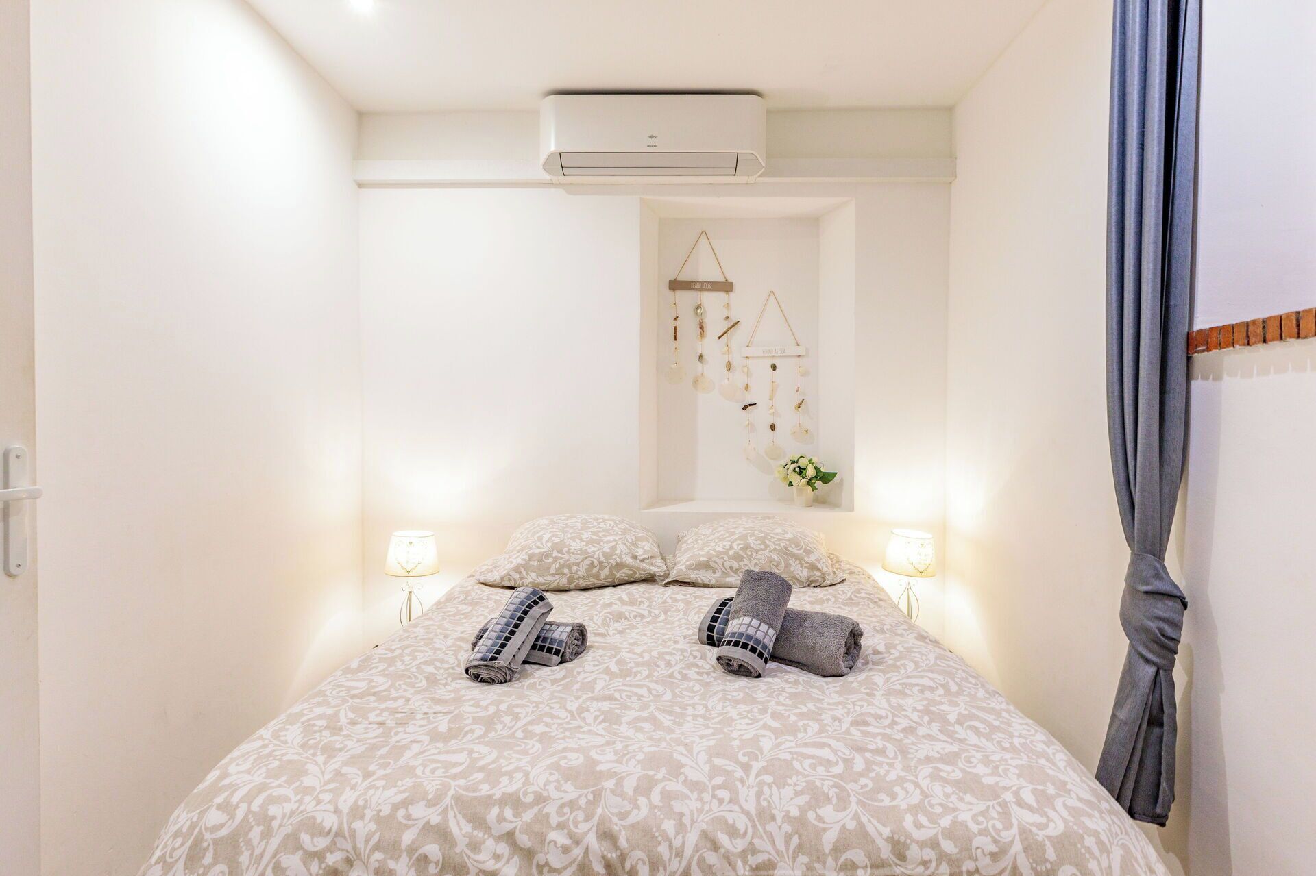 1 bedroom, iron/ironing board, travel crib, free WiFi