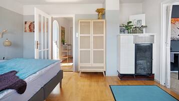 2 chambres, fer et planche Ă repasser, Wi-Fi gratuit, draps fournis