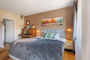 2 soverom, strykejern/-brett, wi-fi (inkludert) og sengetøy