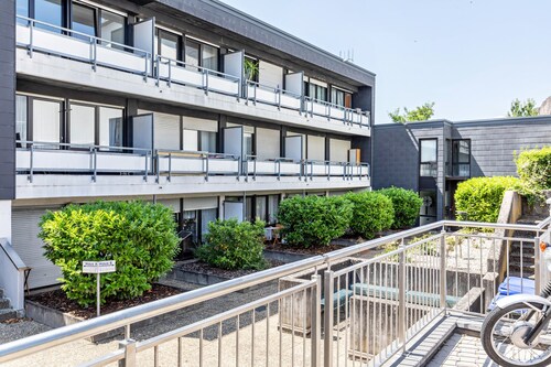 Ferienwohnung 'Bergblick Terrasse Nähe Fluss' mit Bergblick und privater Terrasse