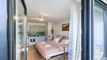 1 Schlafzimmer, Bügeleisen/Bügelbrett, kostenloses WLAN, Bettwäsche