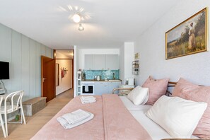 1 Schlafzimmer, Bügeleisen/Bügelbrett, kostenloses WLAN, Bettwäsche
