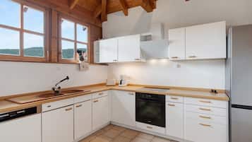 Kühlschrank, Ofen, Herdplatte, Geschirrspüler