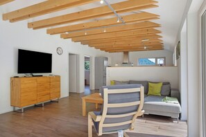 TV, DVD player, table tennis, stereo - Holiday Home 'Steinenbachhäusle' with Mountain View, Shared Terrace and Wi-Fi (Gutach (Schwarzwaldbahn))