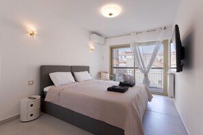 2 slaapkamers, een strijkplank/strijkijzer, gratis wifi