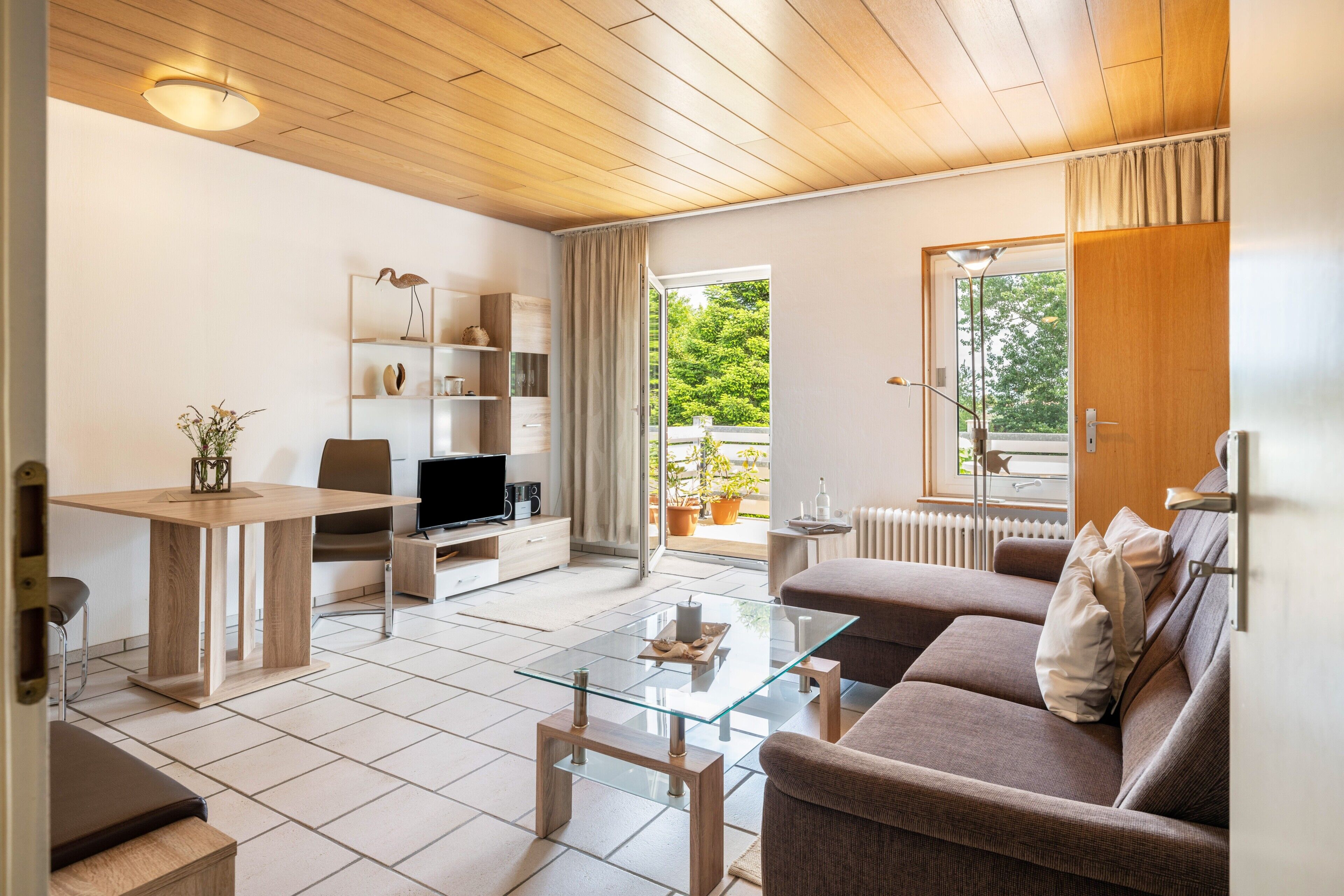 Fernseher, Stereoanlage