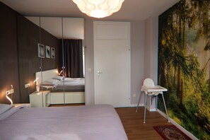 3 chambres, lit de bébé portatif, accès au Wi-Fi (inclus)
