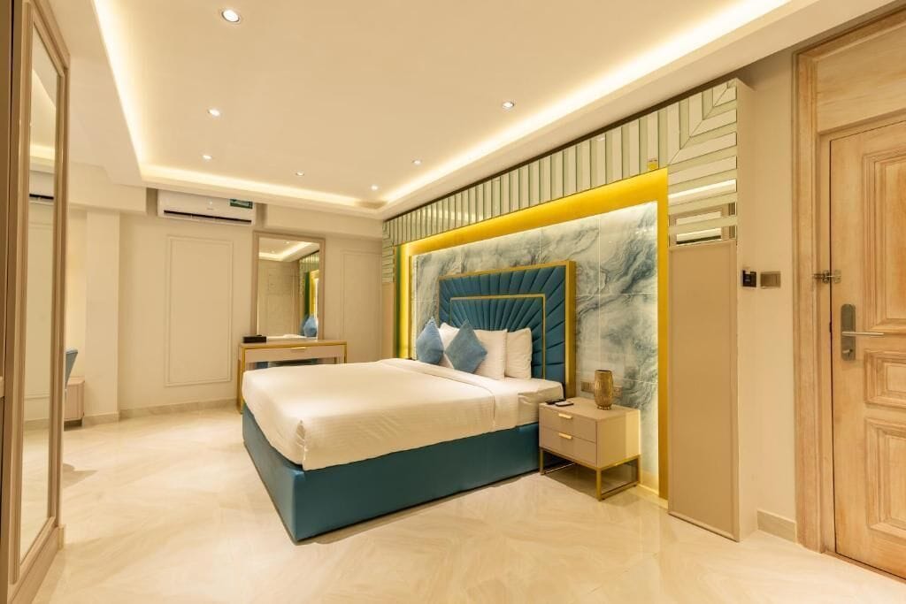 プレミアム ダブルルーム バルコニー シービュー | WiFi (無料)