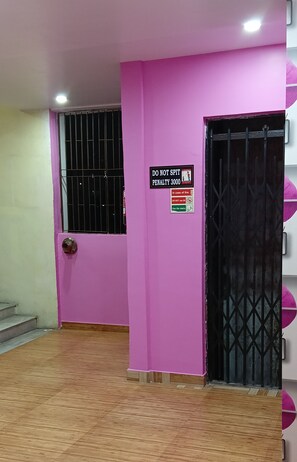 Interior entrance