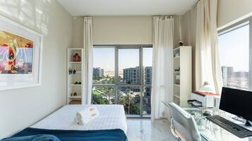 1 chambre, fer et planche à repasser, Wi-Fi gratuit, draps fournis