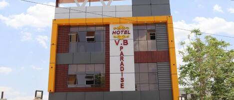 Fassade der Unterkunft