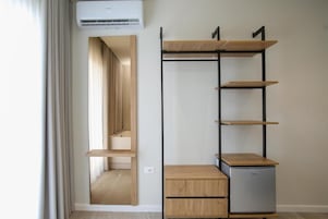 Habitación económica doble | Zona de estar