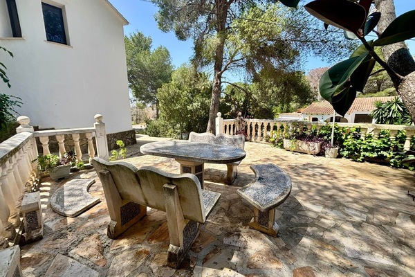 Casa Estrella II Terrasse Natur Berg Strand Dénia