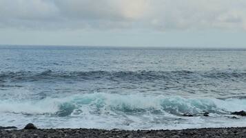 Tæt på stranden