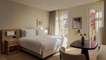 Deluxe Terrace Room | Premium bedding, down comforters, minibar, in-room safe