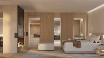 Loft Suite | Premium bedding, down comforters, minibar, in-room safe