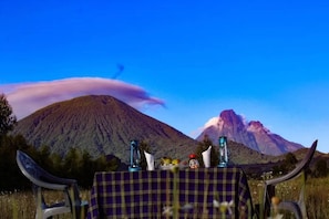 Room, 1 Bedroom, Accessible, Smoking | Outdoor dining - Room-volcanoes Over View Safaris & Camp (Kinigi)