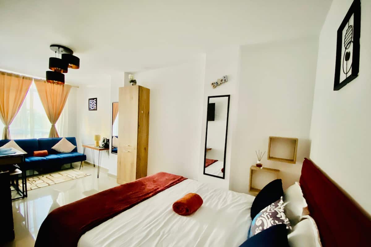 Studio, Multiple Beds, Balcony, Beach View | Laptop workspace, soundproofing, free WiFi