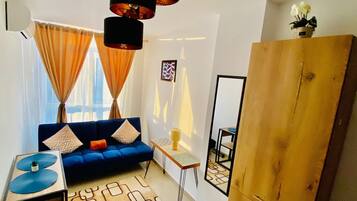 Studio, Multiple Beds, Balcony, Beach View | Laptop workspace, soundproofing, free WiFi