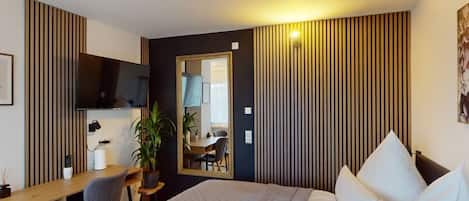 1 室のベッドルーム、アイロン / アイロン台、WiFi、ベッドシーツ