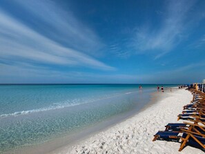 Sur la plage