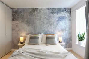 2 habitaciones, tabla de planchar con plancha, wifi y ropa de cama 