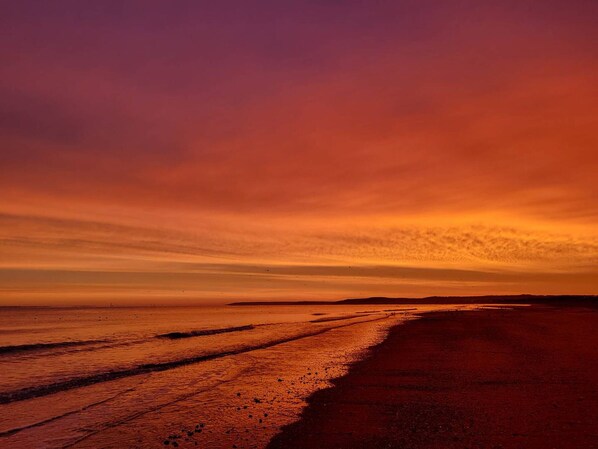 Tæt på stranden
