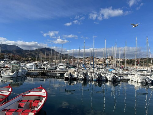Seaside apartment in Banyuls-sur-Mer, central, near the beach
