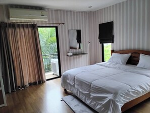 A Little Nap Garden Villa 3 Bedrooms | Premium bedding, laptop workspace, blackout curtains - A little Nap Hometel (Hat Yai)
