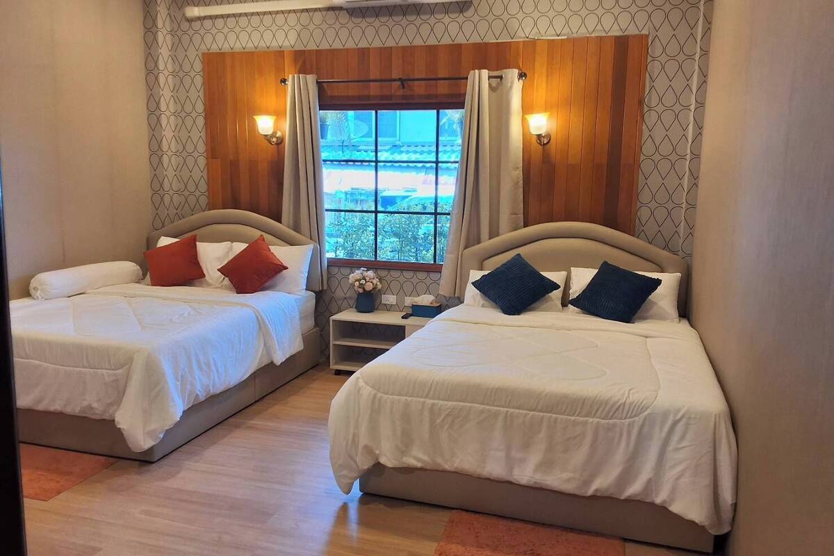 Family Quadruple Room, City View | Blackout drapes, iron/ironing board, free WiFi