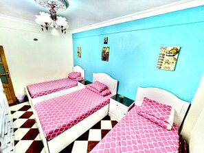 1 chambre, fer et planche à repasser, Wi-Fi, draps fournis