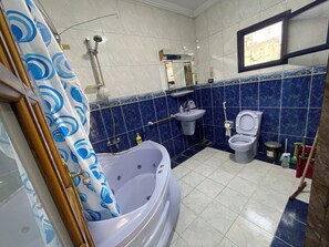 Whirlpool, Haartrockner, Bidet, Handtücher