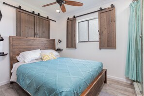 1 makuuhuone, vauvan matkasänky, ilmainen Wi-Fi, vuodevaatteet