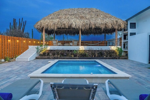 BRAND NEW 2BR2BPalapaBBQPrivate Pool@Baby Beach