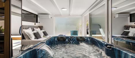 Habitación doble Confort, vista al jardín | Baño