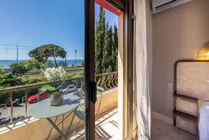 Deluxe Double Room, Balcony, Sea View | 1 bedroom, free WiFi