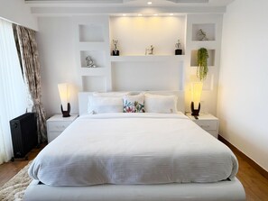 2 slaapkamers, een strijkplank/strijkijzer, wifi, beddengoed