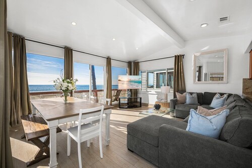 Oceanfront Home with Stunning Balcony Views