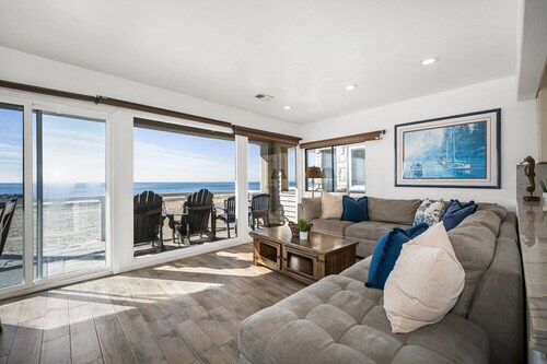 Oceanfront Duplex with Direct Beach Access