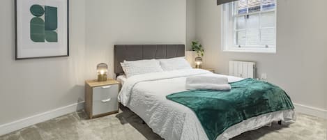 1 soverom, strykejern/-brett, wi-fi (inkludert) og sengetøy