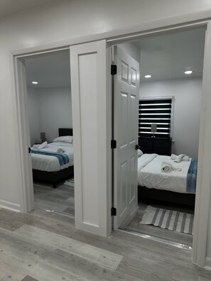 5 bedrooms, desk, iron/ironing board, WiFi