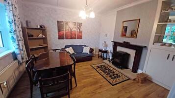 House | Living area | Fireplace