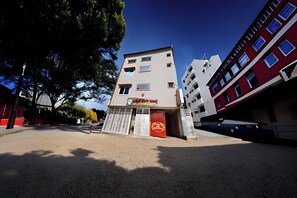 Façade de l’hébergement 